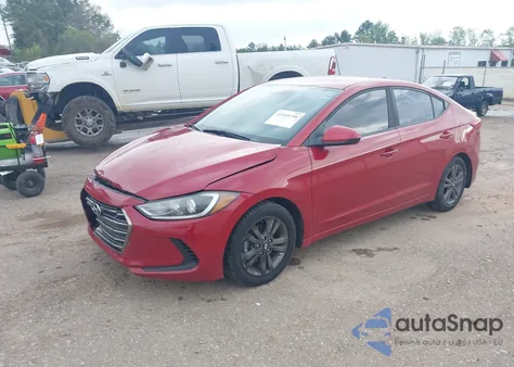 2018 Hyundai Elantra Sel из США, поврежденный, VIN 5NPD84LF8JH302710